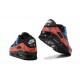 Nike Air Max 90 Mens Black Red DJ6888-001 Shoes