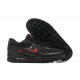 Nike Air Max 90 Mens Black Red Shoes