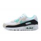 Nike Air Max 90 Mens Blue Beige and Grey Shoes