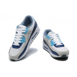 Nike Air Max 90 Mens Blue White FD0664-400 Shoes