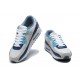 Nike Air Max 90 Mens Blue White FD0664-400 Shoes