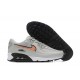 Nike Air Max 90 Mens Grey Orange Shoes