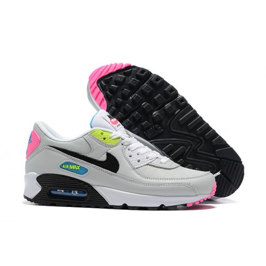 Nike Air Max 90 Mens Grey Pink DE4398-001 Shoes