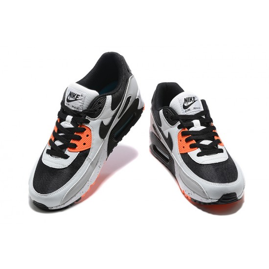 Nike Air Max 90 Mens Orange Black DC9845-100 Shoes