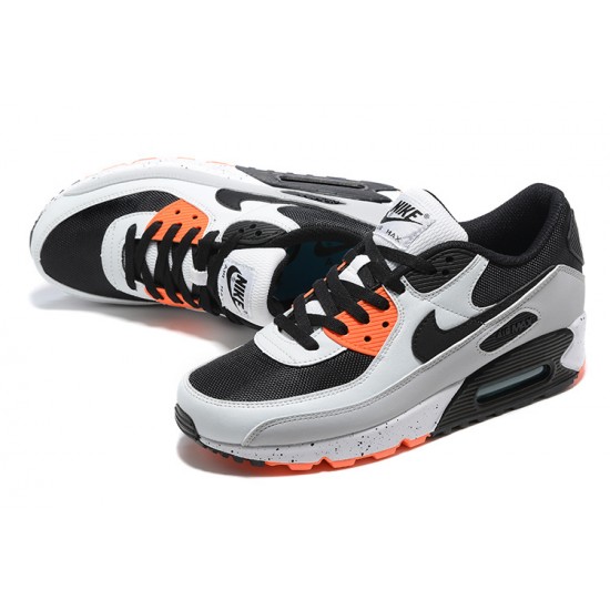 Nike Air Max 90 Mens Orange Black DC9845-100 Shoes