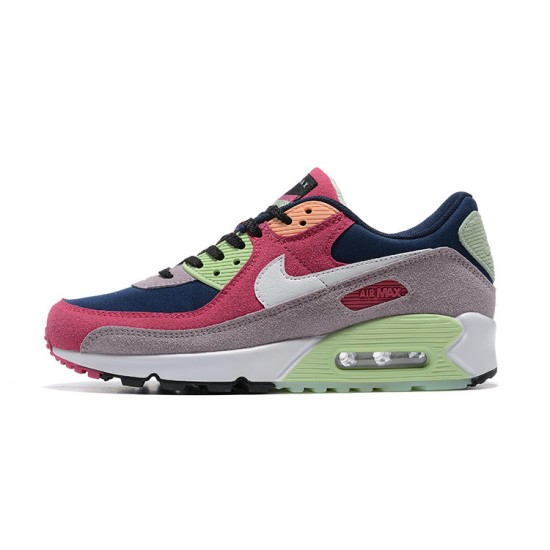 Nike Air Max 90 Mens Pink Green DM0035-500 Shoes