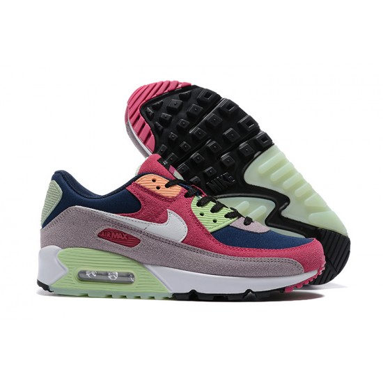 Nike Air Max 90 Mens Pink Green DM0035-500 Shoes