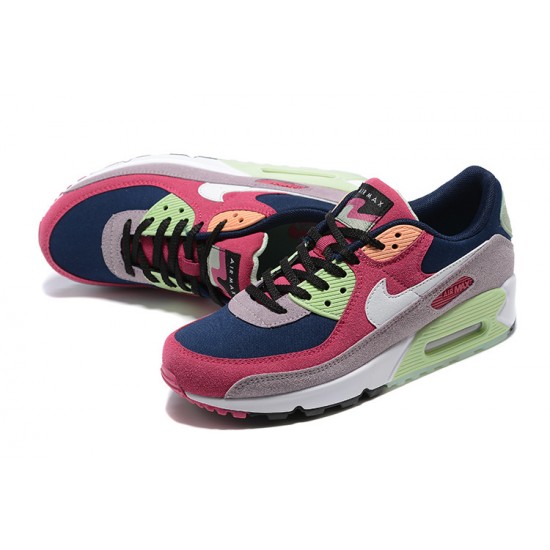 Nike Air Max 90 Mens Pink Green DM0035-500 Shoes