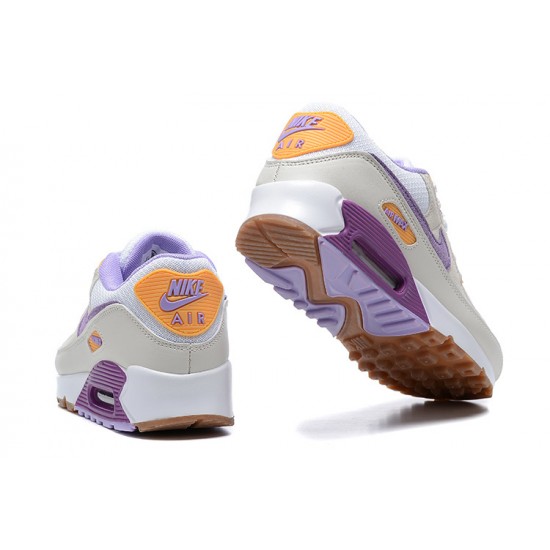 Nike Air Max 90 Mens Purple White Shoes