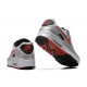 Nike Air Max 90 Mens Silver Red Shoes