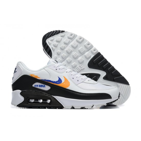 Nike Air Max 90 Mens White Black FD0654-400 Shoes