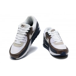 Nike Air Max 90 Mens White Brown DZ3522-002 Shoes