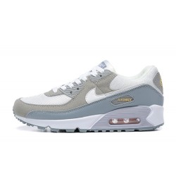 Nike Air Max 90 Mens White Grey and Green Shoes