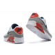 Nike Air Max 90 Mens White Red Shoes