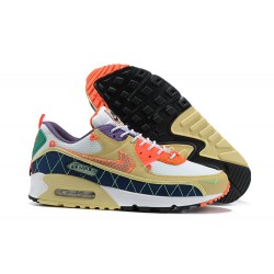 Nike Air Max 90 Mens Yellow Orange CZ9078-784 Shoes