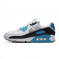 Nike Air Max 90 Womens/Mens Laser Blue and White Shoes