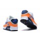 Nike Air Max 90 Womens/Mens Orange Blue AJ1285-104 Shoes