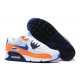 Nike Air Max 90 Womens/Mens Orange Blue AJ1285-104 Shoes