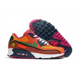 Nike Air Max 90 Womens/Mens Orange Pink Shoes