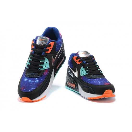 Nike Air Max 90 Womens/Mens Supernova Blue White CW6018-001 Shoes