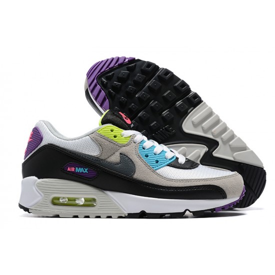 Nike Air Max 90 Womens Black Grey DR9900-100 Shoes