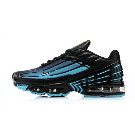 Nike Air Max Plus 3 Mens Black Blue CK6715-103 Shoes