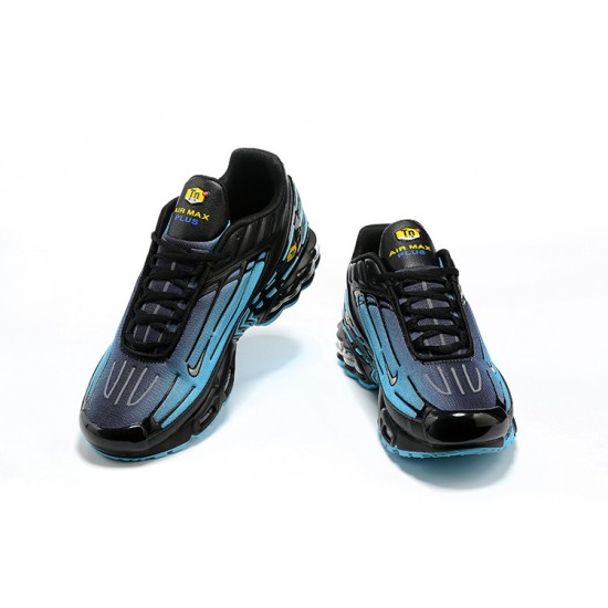 Nike Air Max Plus 3 Mens Black Blue CK6715-103 Shoes