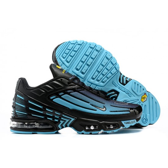 Nike Air Max Plus 3 Mens Black Blue CK6715-103 Shoes