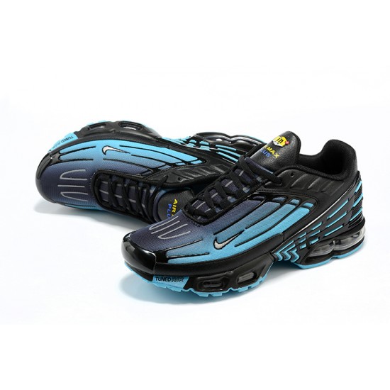 Nike Air Max Plus 3 Mens Black Blue CK6715-103 Shoes