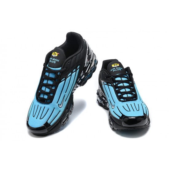 Nike Air Max Plus 3 Mens Black Blue FQ2417-001 Shoes