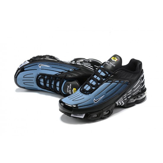 Nike Air Max Plus 3 Mens Black Blue Shoes