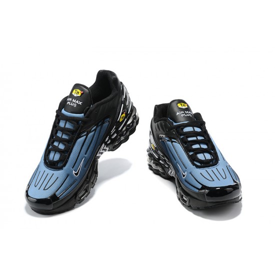 Nike Air Max Plus 3 Mens Black Blue Shoes