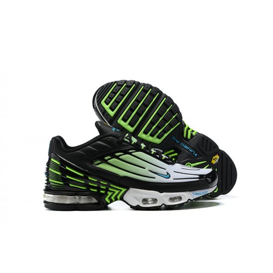 Nike Air Max Plus 3 Mens Black Green DM2835-001 Shoes