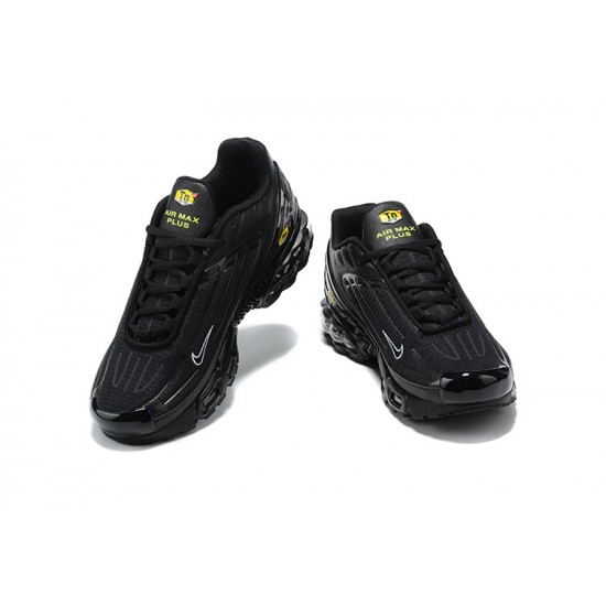 Nike Air Max Plus 3 Mens Black Green Shoes