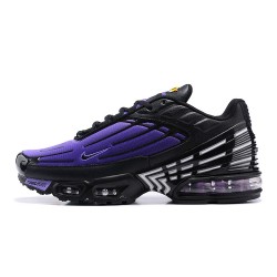 Nike Air Max Plus 3 Mens Black Purple CD7005-100 Shoes