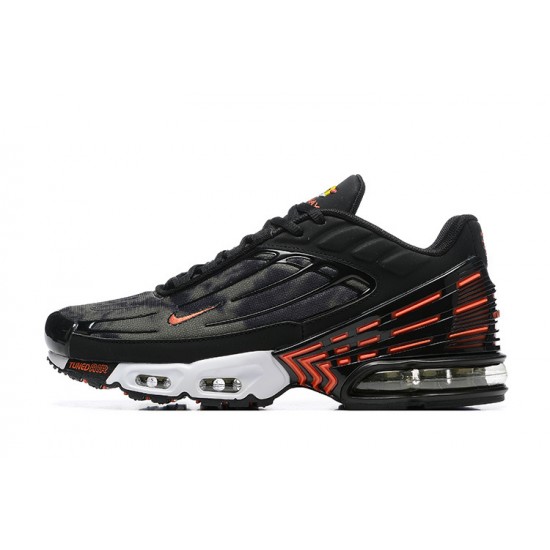 Nike Air Max Plus 3 Mens Black Red FV6914-001 Shoes