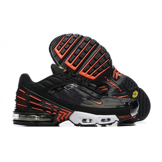 Nike Air Max Plus 3 Mens Black Red FV6914-001 Shoes