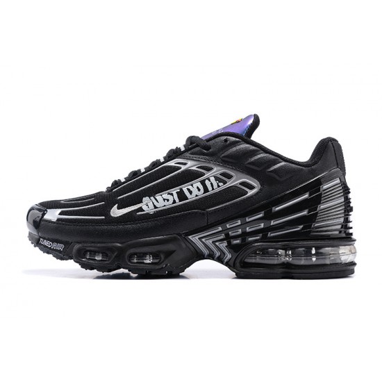 Nike Air Max Plus 3 Mens Black Silver Shoes