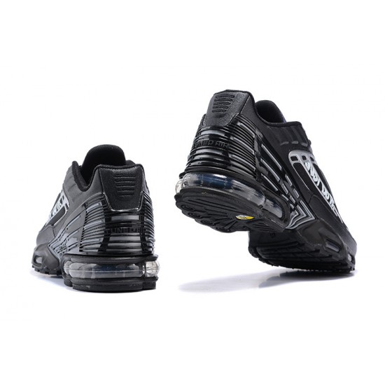 Nike Air Max Plus 3 Mens Black Silver Shoes