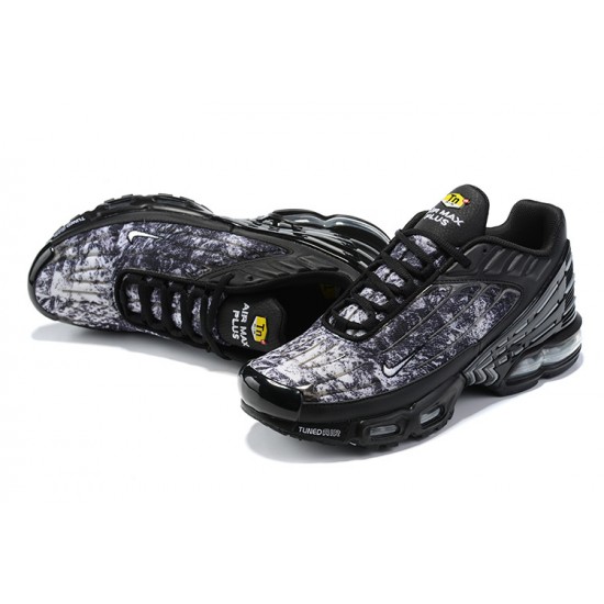 Nike Air Max Plus 3 Mens Black White DO6386-001 Shoes