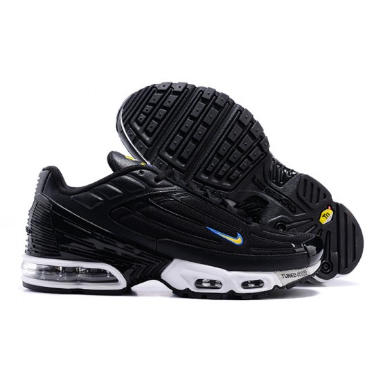 Nike Air Max Plus 3 Mens Black White Shoes