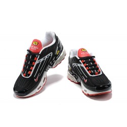 Nike Air Max Plus 3 Mens Black White and Red CJ0601-001 Shoes