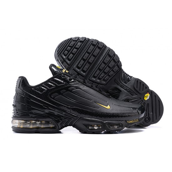 Nike Air Max Plus 3 Mens Black Yellow CK6716-010 Shoes