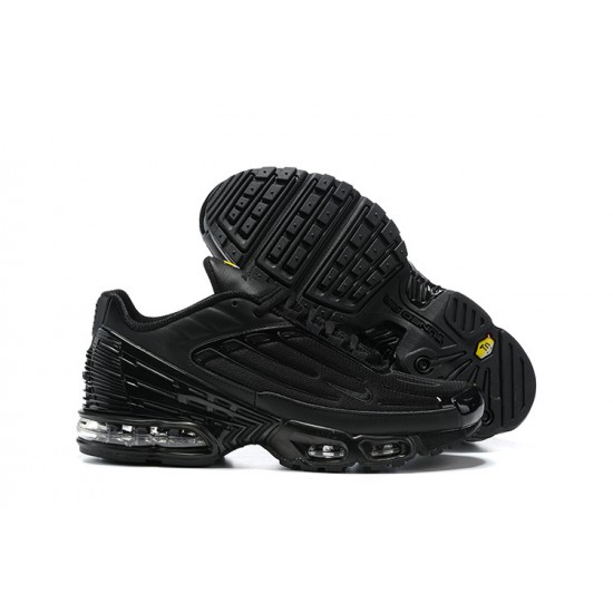 Nike Air Max Plus 3 Mens Black Yellow Shoes