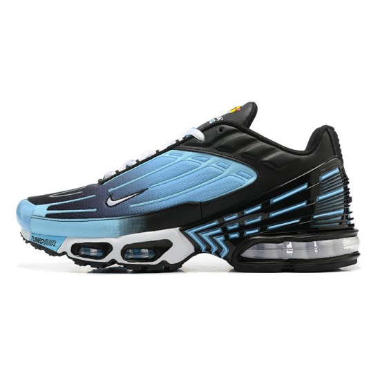 Nike Air Max Plus 3 Mens Black and Blue Shoes