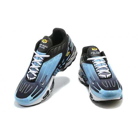 Nike Air Max Plus 3 Mens Black and Blue Shoes