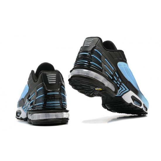 Nike Air Max Plus 3 Mens Black and Blue Shoes