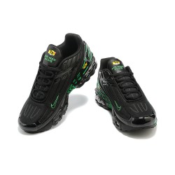 Nike Air Max Plus 3 Mens Black and Green Shoes