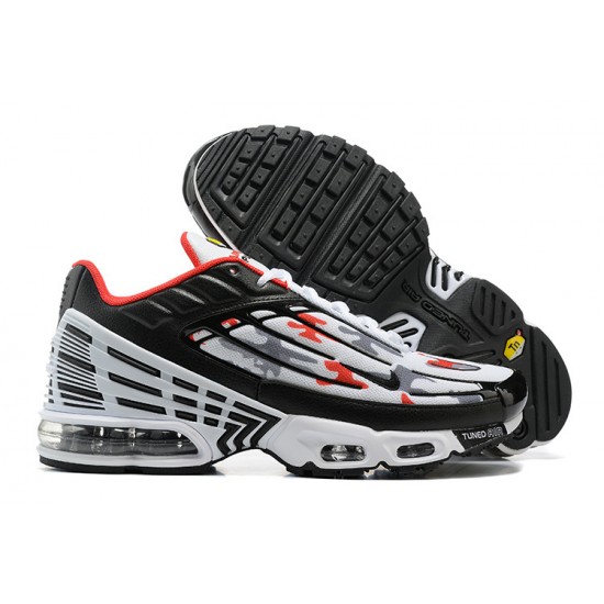 Nike Air Max Plus 3 Mens Black and Red Shoes