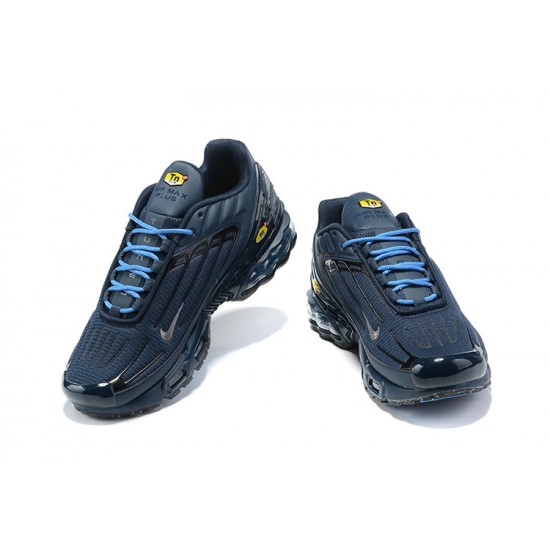 Nike Air Max Plus 3 Mens Blue Grey Shoes